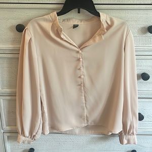 SHEIN blouse in Beige